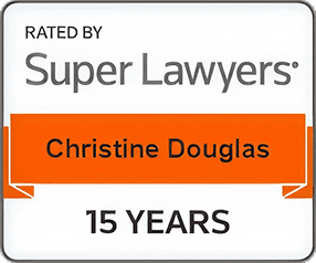 Rated by Super Lawyers, Christine Douglas